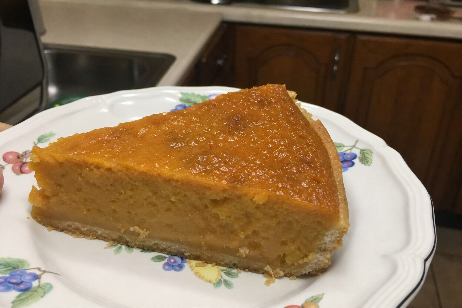 Sweet potato pudding