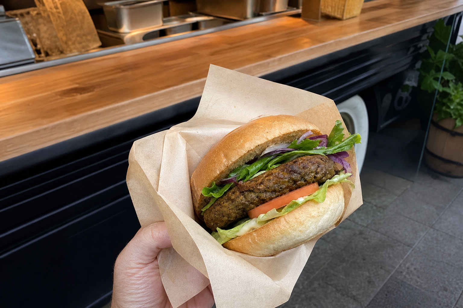 Veggie burger