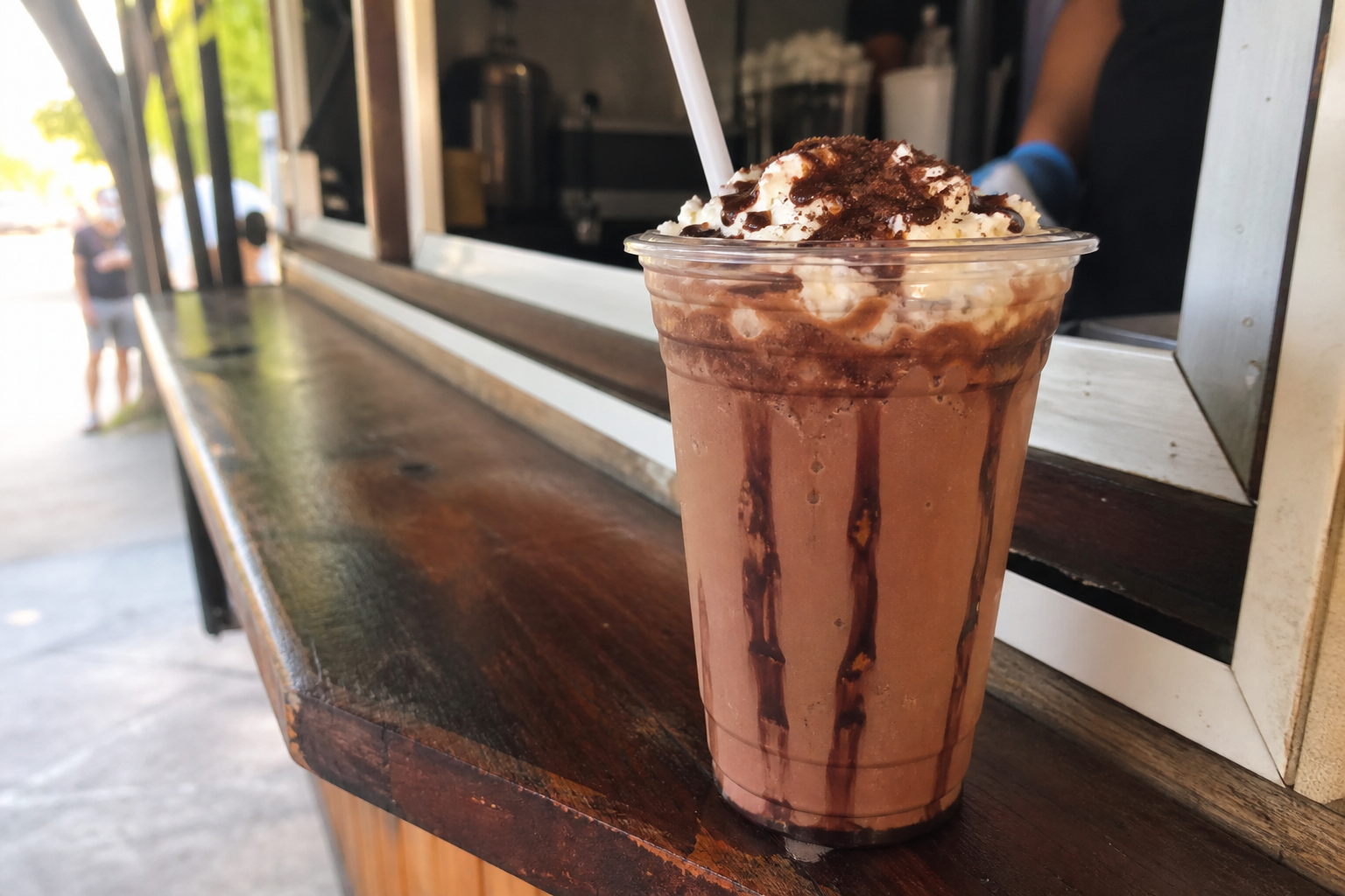 Chocolate milkshake