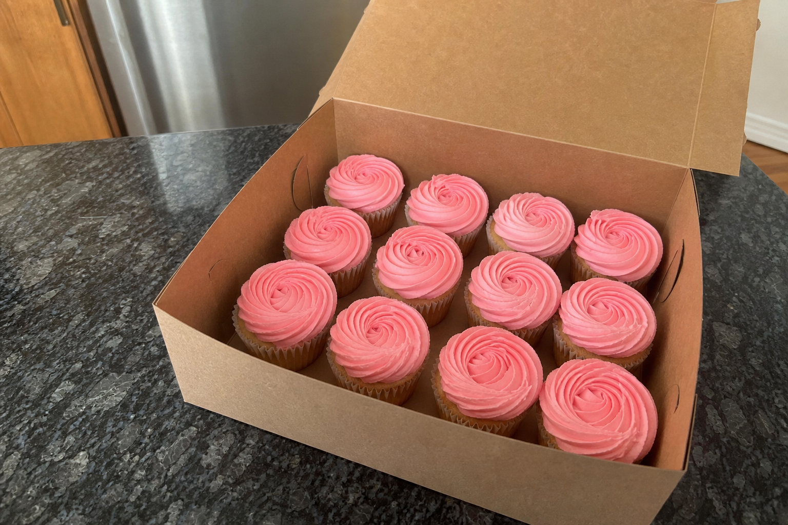 Cupcakes in a box