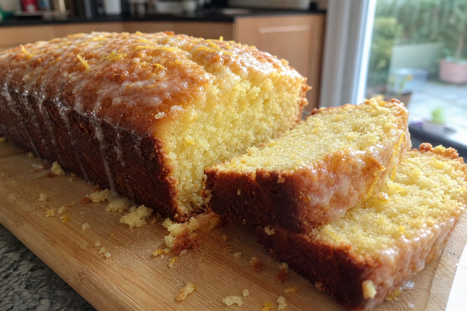 Lemon drizzle loaf